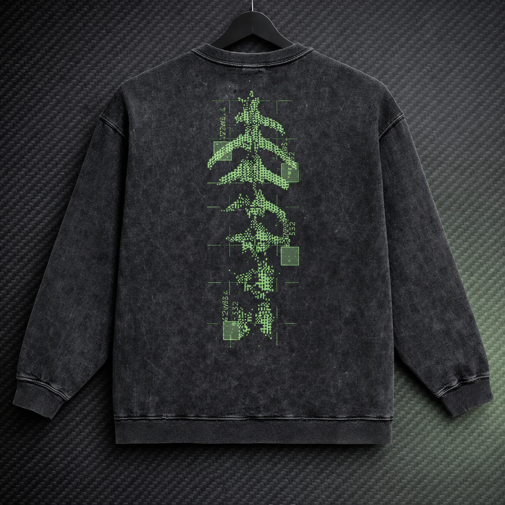 MACRO crewneck - back graphic